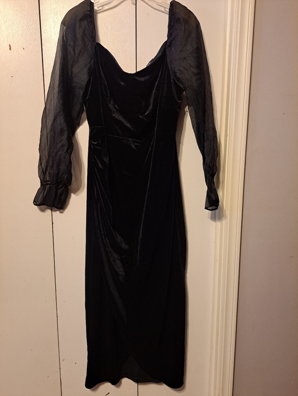 Black Velvet Cider Dress